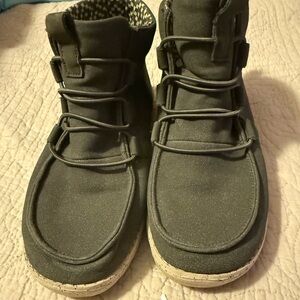 Hey Dude Black Ankle Boots